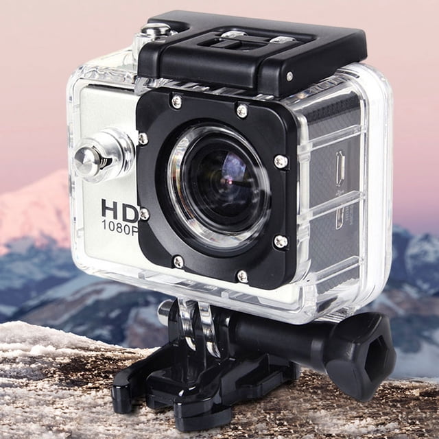 Cámara subacuática HD 1080P Pantalla de 2,0 pulgadas Impermeable 98FT 30M 140° Gran angular Hugtrwg Para estrenar