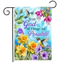 Briarwood Lane All Things Are Possible Garden Flag