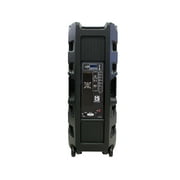2 MR DJ PRO215LED Professional Dual 2x15 5500W PA DJ Bluetooth Powered Speaker