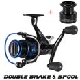thumbnail image 1 of Double Brake Design Front and Rear Fishing Reel Super Strong Carp Fishing Feeder Spinning Reel Spinning Wheel Type Fishing Wheel ,Rigid Aluminum Skeletal Frame, 1 of 7