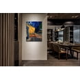thumbnail image 2 of HFDF Vcent Van Gogh Canvas Wall Art Cafe Terrace At Night Patg Classic Artwork Picture Prt for Home Decor 12x16inch Framed, 2 of 5