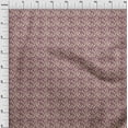 thumbnail image 4 of oneOone Cotton Cambric Dark Magenta Fabric Abstracts Dress Material Fabric Print Fabric By The Yard 42 Inch Wide, 4 of 6