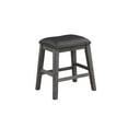 thumbnail image 1 of Topline Home Furnishings Counter Height Grey Stool, 1 of 3