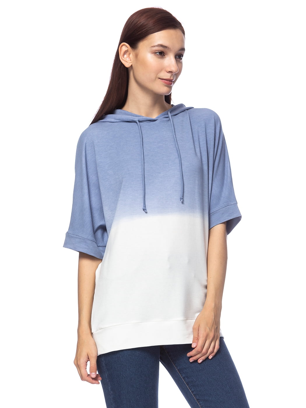 womens casual standing collar loose sweatshirt