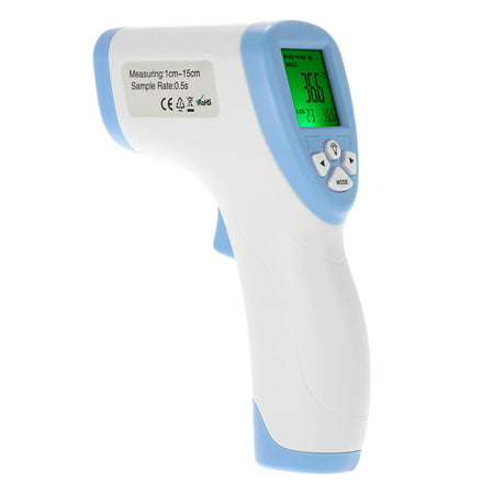 Digital LCD Non-contact IR Infrared Thermometer Forehead Body Surface Temperature Measurement Data Hold