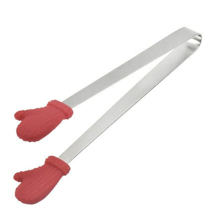 

Wiueurtly Small Bag Clips Creative Small Palm Silicone Clip Stainless Steel Handle And Hand Shaped Designed Silicone Tongs Creative Kitchen Gadgets For Sweets Ice Cube Spices Sugar Barbecue