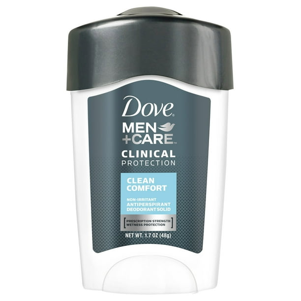 Dove Men+Care Antiperspirant Deodorant For Men Solid For Odor and Sweat Protection Clean Comfort