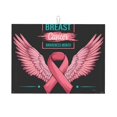 thumbnail image 1 of Fotbe Ribbon With Angel Wings Alfombrilla de Secado para Cocina con Estampado, 18x24 Pulgadas, 1 of 7