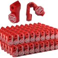 thumbnail image 1 of Lock Stop Lock 100 Pieces Plastic Red Stop Lock Anti-theft Lock Retail Pin Safety Display Lock, 1 of 4