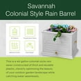 thumbnail image 3 of Good Ideas Savannah Elevated Garden Rain Saver - Cool Gray, 3 of 8
