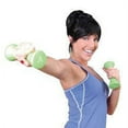 thumbnail image 2 of Tone Fitness 20lb Hourglass Neoprene Dumbbell Set with "A" Frame Rack, 2 of 4