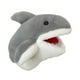 thumbnail image 2 of Marioneta de guante de peluche, juguete con forma de guante, animal de peluche, marioneta para adultos, fantasía gris, 2 of 9