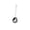 A, variant on Creative Stainless Steel Guitar Shaped Coffee Spoon with Titanium Plating for Stirring Tea and Dessert Multicolor