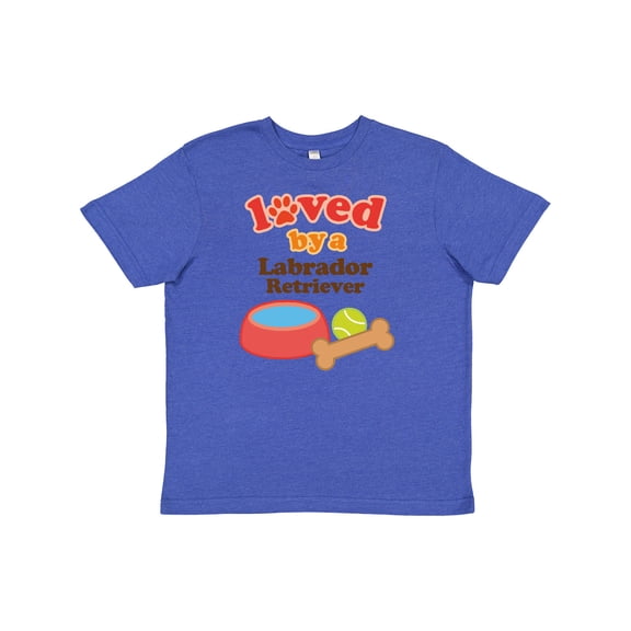 Inktastic Labrador Retriever Loved By A Youth T-Shirt