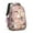 Boston Terrier Dog, variant on Bulldog Dog and Flower Florals Backpack for School,Cute School Bag,Schoolbag with Adjustable Shoulder Straps & Padded Back,16.9 Inch