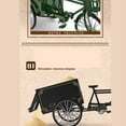 thumbnail image 3 of Modelo de Triciclo de Aleación ANGGREK Vintage 24 x 8 cm, 3 of 7