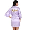 thumbnail image 7 of LYMAYTER Women Satin Kimono Bathrobe Bride Bridesmaid Robes with Gold Glitter or Rhinestones S-2XL, 7 of 7