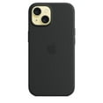 thumbnail image 2 of Apple Coque en Silicone iPhone 15 avec MagSafe - Noire, 2 of 3