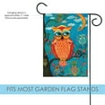 thumbnail image 5 of Toland Home Garden Wise Guys Bird Owl Flag Double Sided 12x18 Inch, 5 of 5