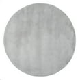 thumbnail image 2 of nuLOOM Faux Rabbit Soft Solid Shag Area Rug, 6', Light Gray, 2 of 3