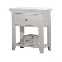 Acme Furniture Lacey Nightstand, White
