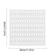 thumbnail image 3 of Estante Perforado, Organizador De Pared, Rejilla Metálica Resistente, Para Exhibir Y Almacenar Artículos, Para El Hogar, Garaje O Taller, Color Blanco, 3 of 8