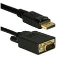 thumbnail image 1 of QVS DPVGA-15 Câble Vidéo DisplayPort vers VGA 15 Pieds, 1 of 2