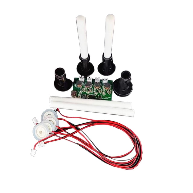 Módulo humidificador USB disco de atomización fácil de montar modos de pulverización ajustables profesional con interruptor de sincronización 4 Estilo D