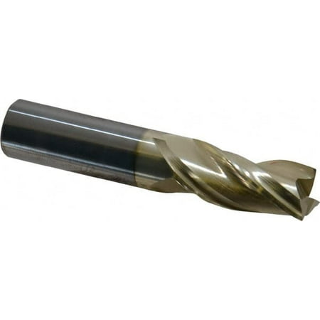 

Accupro 3/4 1-5/8 LOC 3/4 Shank Diam 4 OAL 3 Flute Solid Carbide Square End Mill