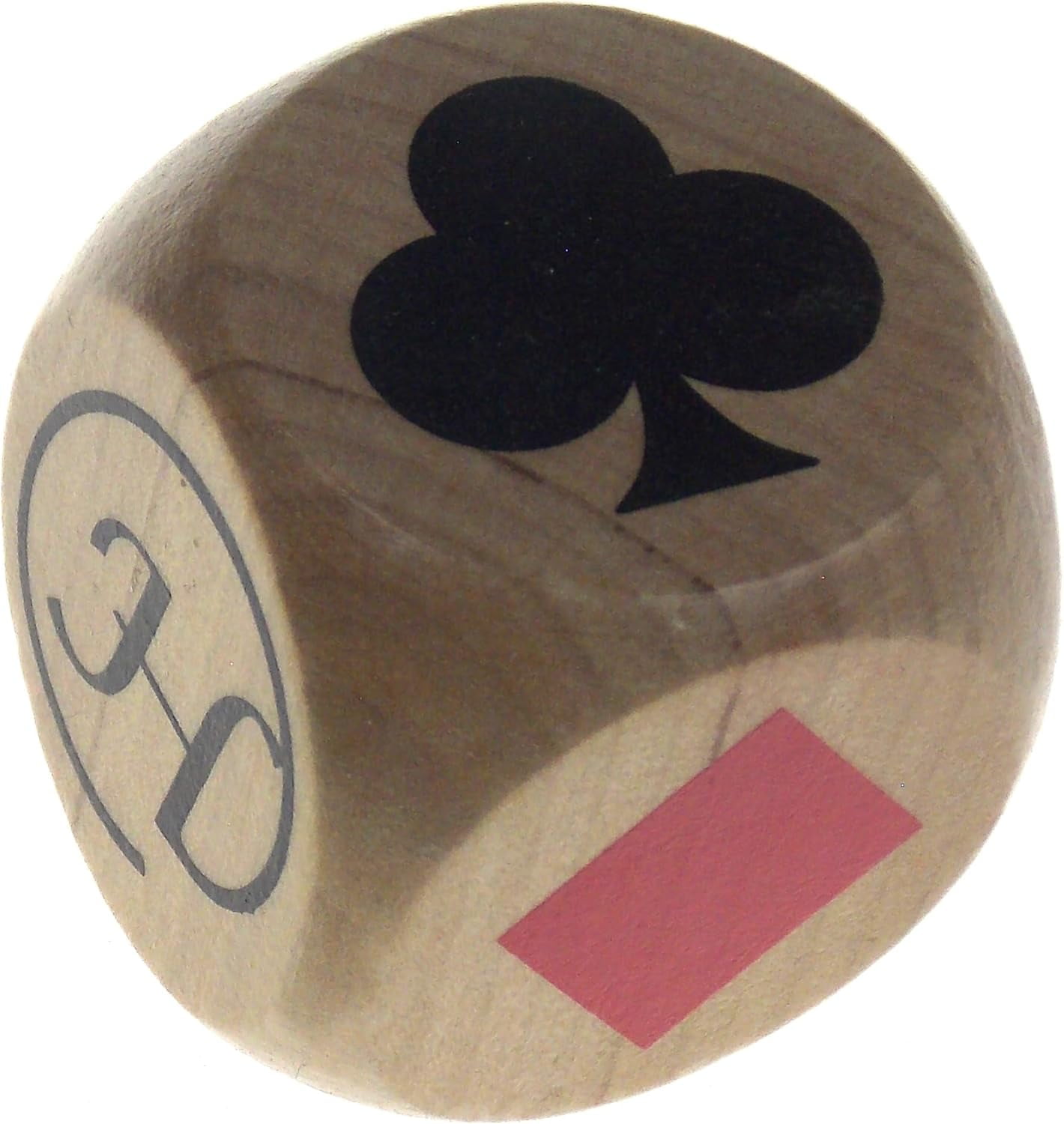 Hickoryville Euchre Playing Cards Bundle - 2 Euchre Decks in One Box with Large 40mm Suit Marker Dice