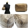 thumbnail image 3 of Pre-Owned Loewe Anagram Handbag Leather Champagne Gold LOEWE Ladies (Good), 3 of 4