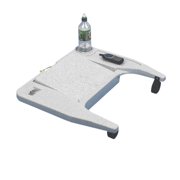 Wheelchair accessory, laptop desk