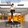 thumbnail image 2 of Trampolín Fitness 40 Pulgadas para Ejercicio en Casa Eo Safe Imports Negro, 2 of 4