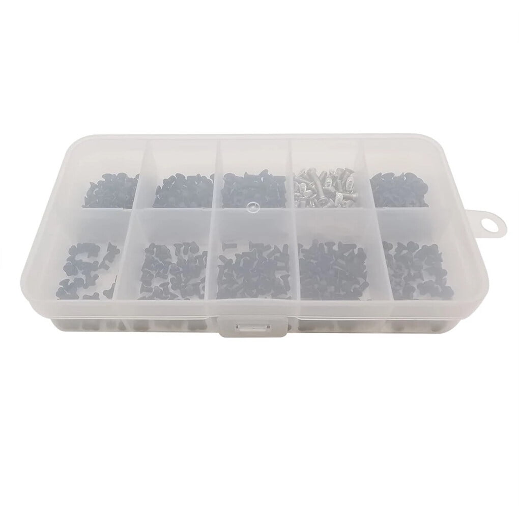 400PCS Motherboard Standoffs Computer Screws Assortment Kit For Motherboard PC Fan Hdd Power Supply Ssd Hard Drive Graphics Pc Case Motherboard Mounting Screws For Diy Pc Building And Repair