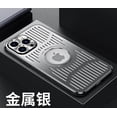thumbnail image 1 of Back Hollow Heat Dissipation Magsafe Case Compatible Iphone 14 Pro Max/14 Pro/14 Plus/14 Armor Metal Cooling, 1 of 1
