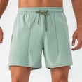 thumbnail image 4 of OSFVNOXV Mens Running Shorts 5 Inch Summer Casual Pleated Shorts High Waisted Drawstring Beach Swim Shorts 2026, 4 of 9