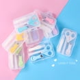 thumbnail image 4 of Kit De Cuidado De La Salud Del Bebé, Juego De Cuidado De Las Uñas, Cortador De Dedos Infantil, Tijeras, Caja De Almacenamiento Para Limpieza, Viaje De Atención Médica Yuarrent BA000640-01, 4 of 6
