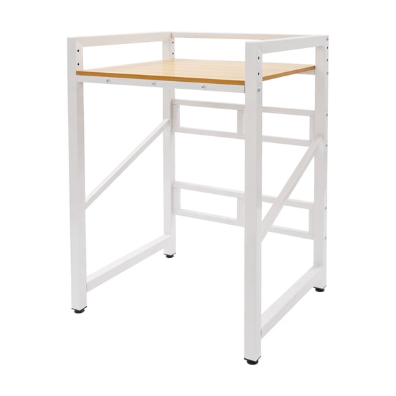 Washer Dryer Stacking Rack Stand, Heavy Duty Washing Machine Shelf, Washer&Dryer Stacking Rack with Adjustable Design