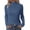 Blue, variant on Women' Turtleneck Sweaters Fall Fitted Long Sleeve Pullover Sweater Ribbed Knit Basic Tops