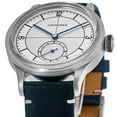 thumbnail image 2 of Longines Heritage Classic Silver Dial Blue Leather Strap Men's Watch L2.828.4.73.2, 2 of 2