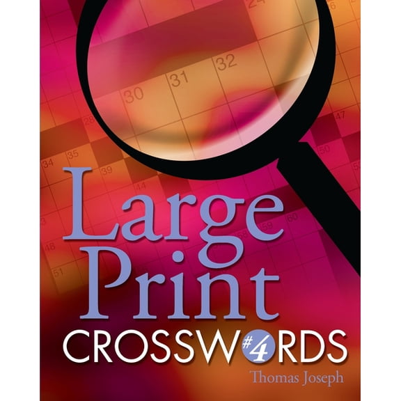 Large Print Crosswords Large Print Crosswords #4, (Paperback)