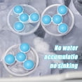 thumbnail image 2 of 3PCS Floating Hair Filtering Mesh Removal,Pet Lint Removers Reusable Washing Machine Hair Filter Cleaning Mesh Bag,Lint Catcher for Washing Machine Wool Device Pet Dog Cat Hair Remover (Blue), 2 of 8