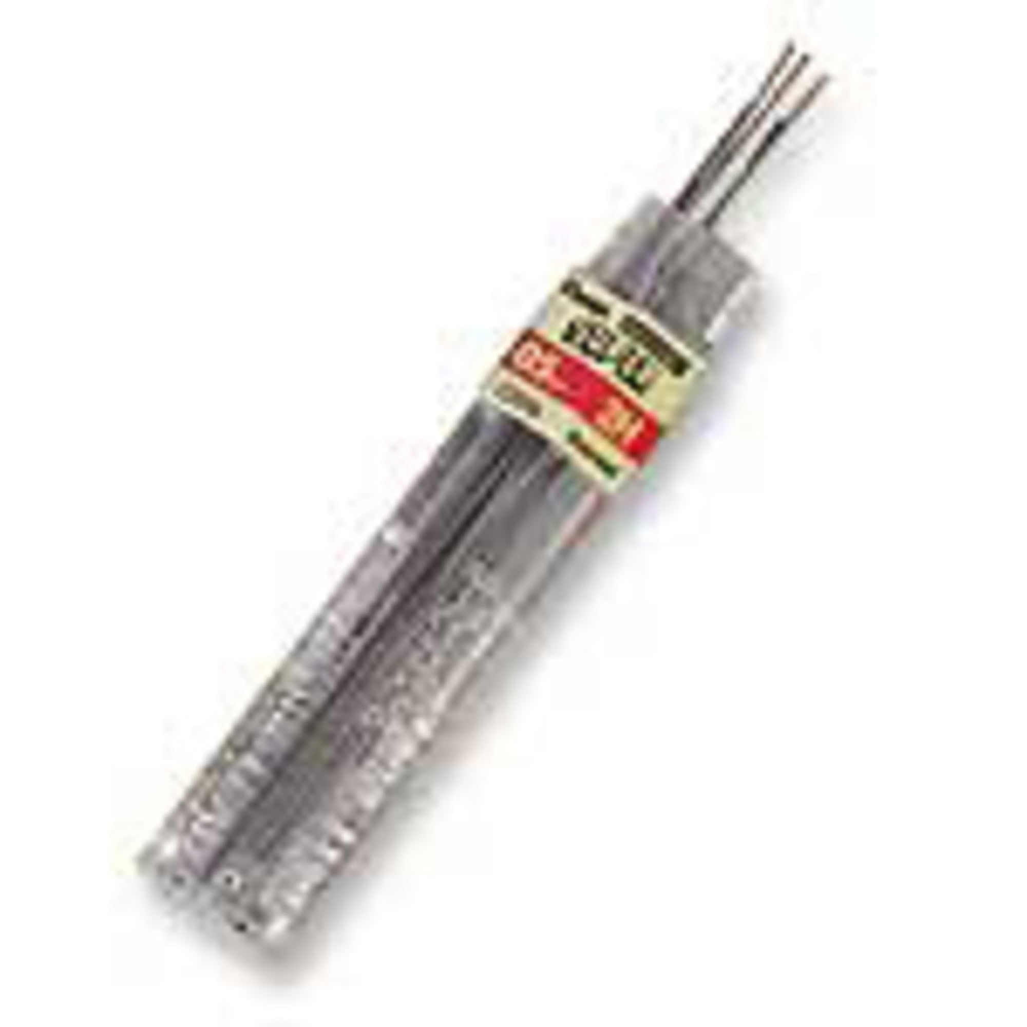 Pentel® Super Hi-Polymer® Leads, 0.5 mm, B, 12 Leads Per Tube, Pack Of 3 Tubes