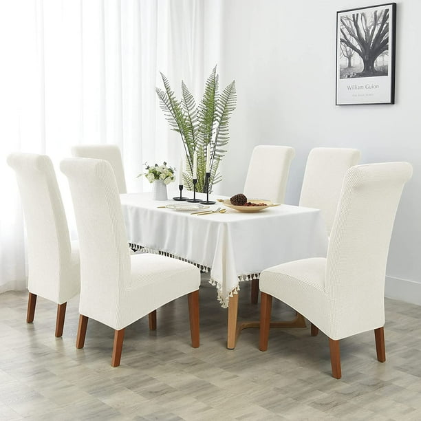 Large dining room chair covers deals