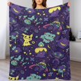 thumbnail image 4 of Pokemon Gengar Throw Blanket Cute Flannel for Boys Girls Men Women, 4 of 7
