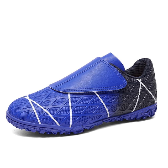 Boys Low Top Cleats With Hook Loop Closure Lightweight Football Shoes Kids Training Athletic Sneakers