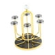 thumbnail image 3 of Soporte para secar tazas, soporte para tazas de café, escurridor antideslizante para vasos, cafeterías, tiendas, oficinas, vasos para beber. Oro, 3 of 9