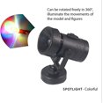 thumbnail image 2 of Projecteur à DEL Sans Fil pour Figurine de Modèle, Lampe de Figurine de Modèle Multicolore s'Illuminant Figurine Poupée Modèle d'Anime/kits de Modèle Gundum Modèles Accessoires de Passe-Temps (Jaune) - Projecteur Coloré, 2 of 8