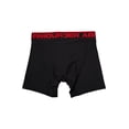 thumbnail image 2 of Under Armour Men's Original Series 2-Pack Boxerjock Boxer Briefs 1282508 BLK/BLK, 2 of 11