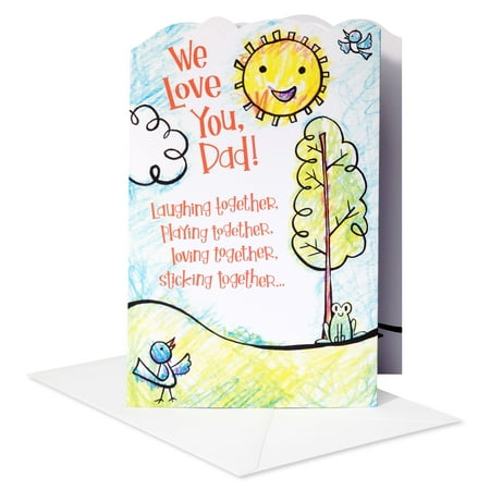 American Greetings Father's Day Card from Kids (Best Dad Ever)